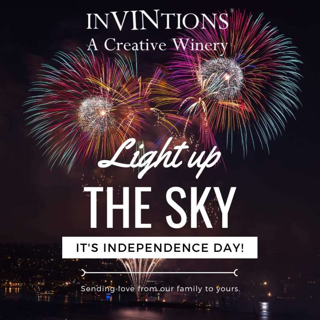 July 4th fireworks. Happy Independence Day!